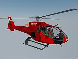 直升机飞机直升飞机SU模型