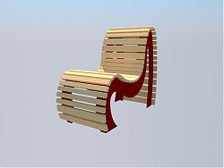 造型椅子SU模型