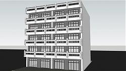 建筑楼房SU模型