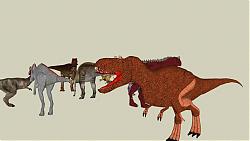 恐龙动物SU模型