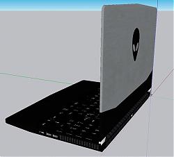 笔记本电脑SU模型