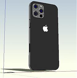 苹果手机SU模型
