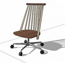 椅子坐椅SU模型