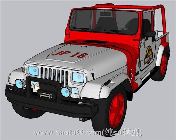 34220.Free Sketchup traffic Model Download