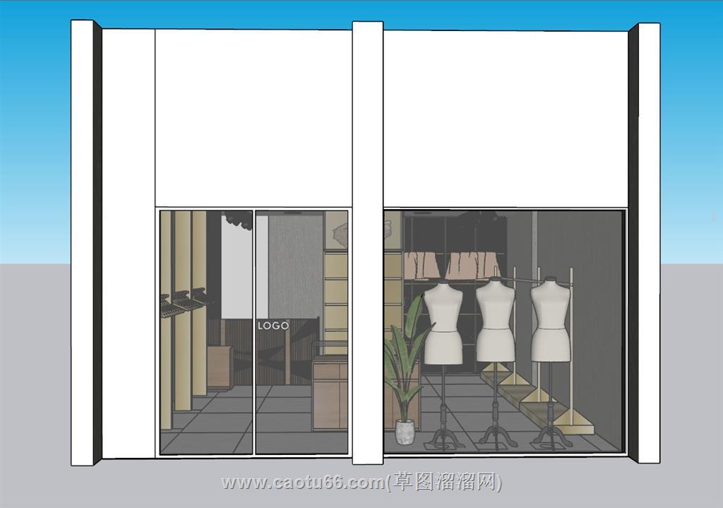 49068.Free Sketchup clothing Model Download