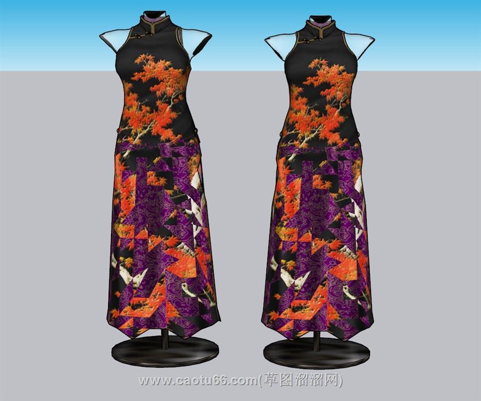 51140.Free Sketchup clothing Model Download