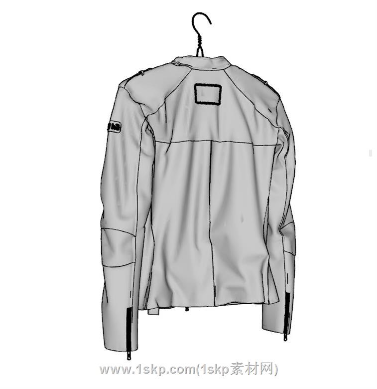 76845.Free Sketchup clothing Model Download