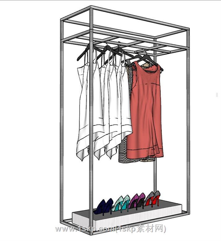 76847.Free Sketchup clothing Model Download