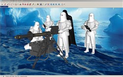 星球大战IP人物的sketchup模型