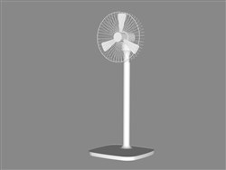 风扇落地扇的sketchup模型