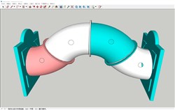 儿童游乐彩虹管的sketchup模型