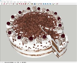 蛋糕的sketchup模型
