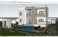 别墅住宅的sketchup模型