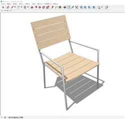 椅子的sketchup模型