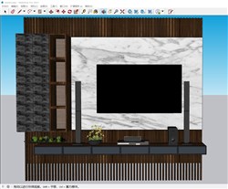 电视柜的sketchup模型