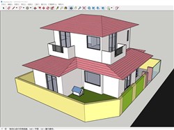 日式动漫房屋的sketchup模型