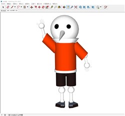 愤怒小鸟摆件的sketchup模型