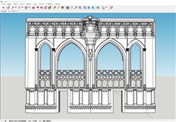 伊斯兰构建物的sketchup模型