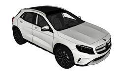 奔驰SUVgla220SU模型