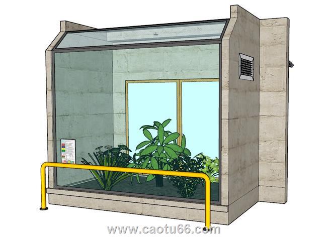 植物温室花箱草图大师模型 Id Sketchup草图大师模型免费下载网站