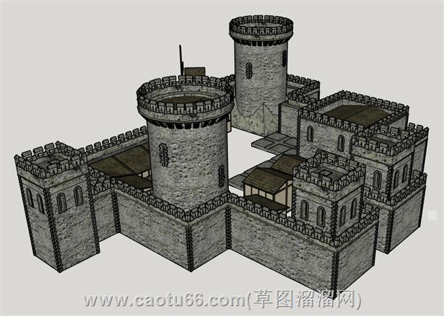 中世纪：石砌城堡的经典设计
