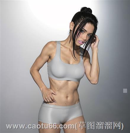 运动女子人物su模型