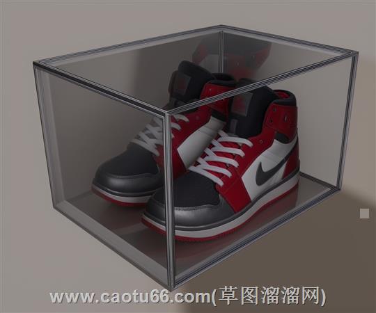 耐克亚克力鞋盒