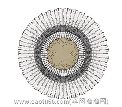独特圆盘壁灯