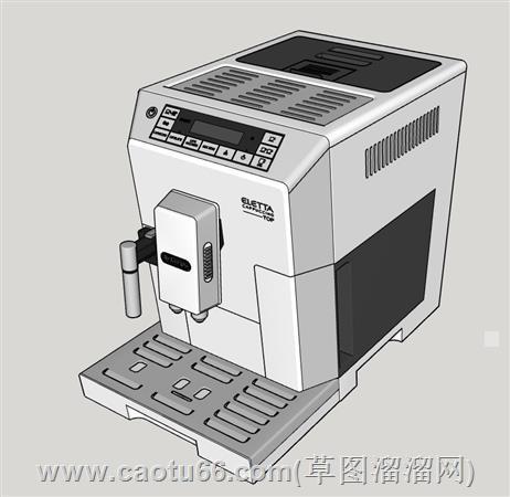 咖啡机的su模型