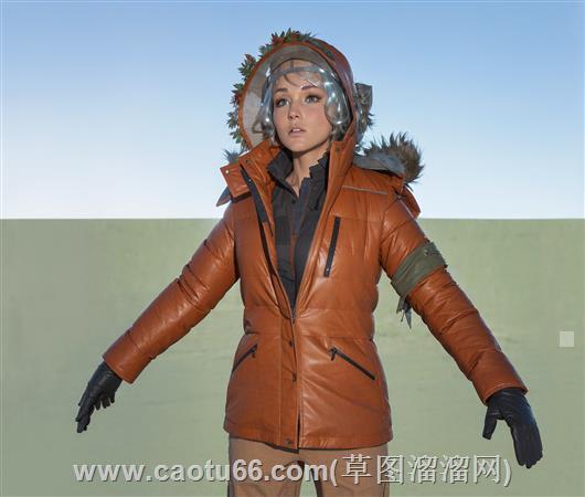 游戏人物艾登su模型