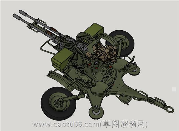 矢车菊轮式迫击炮su模型