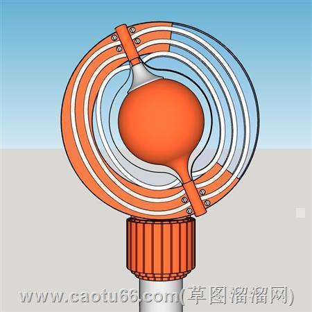 抽象工艺品su模型