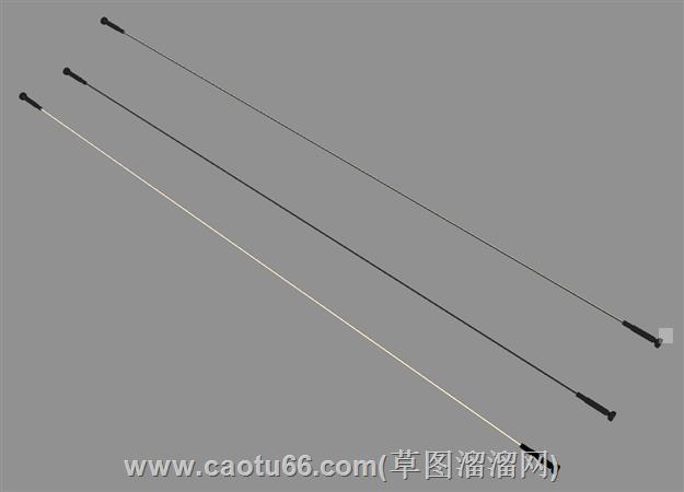 天际线灯洗墙灯su模型