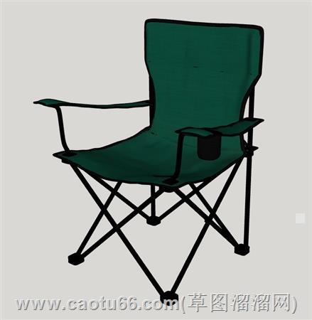 露营椅折叠椅su模型