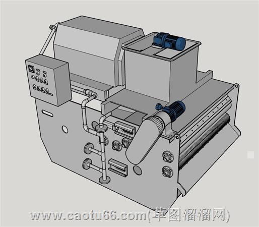 压滤机机械su模型