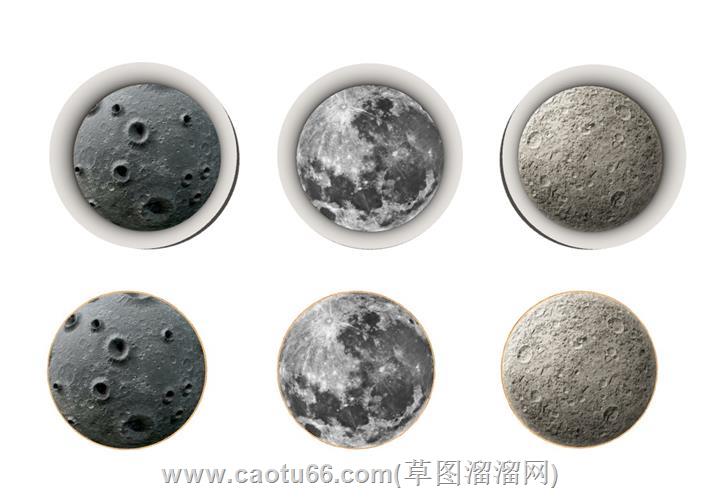 嵌入式月球灯su模型