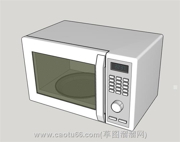 微波炉光波炉su模型