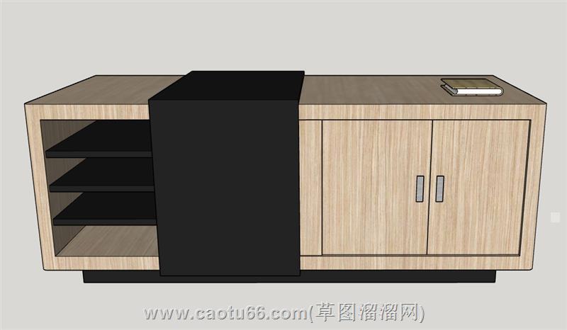 家柜子su模型