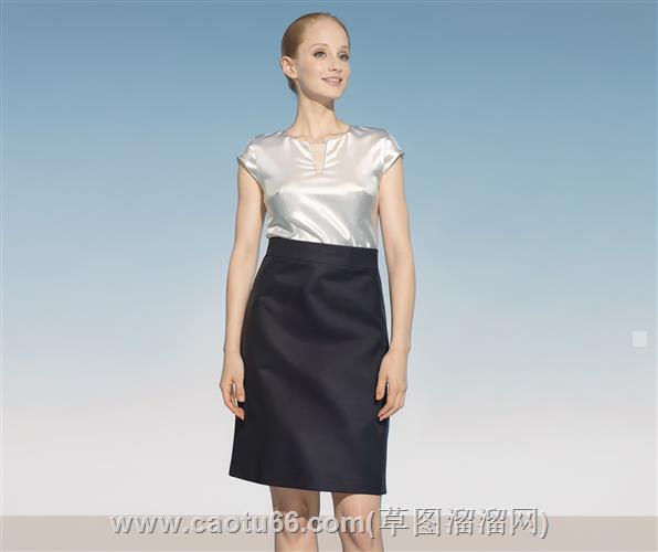 欧美站姿女人su模型