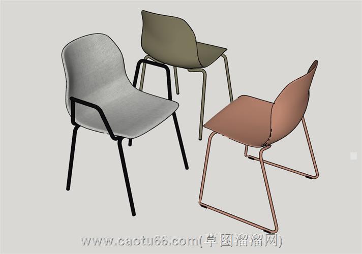 现代椅子su模型