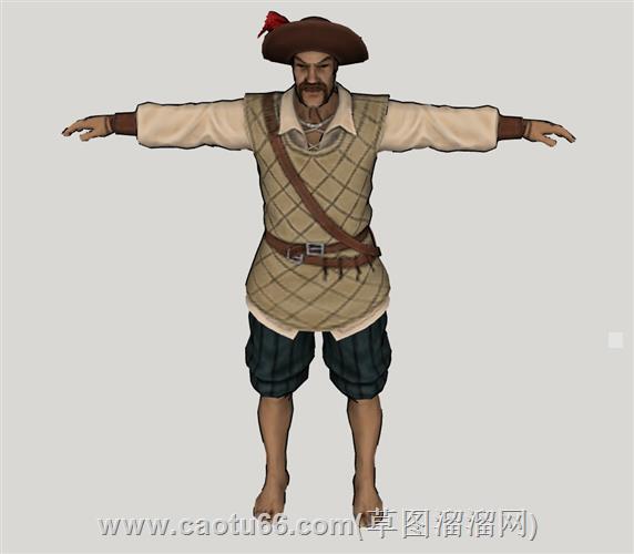 葡式葡萄牙水手su模型