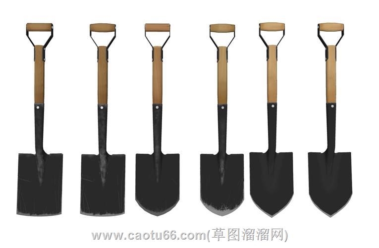 洛阳铲子su模型