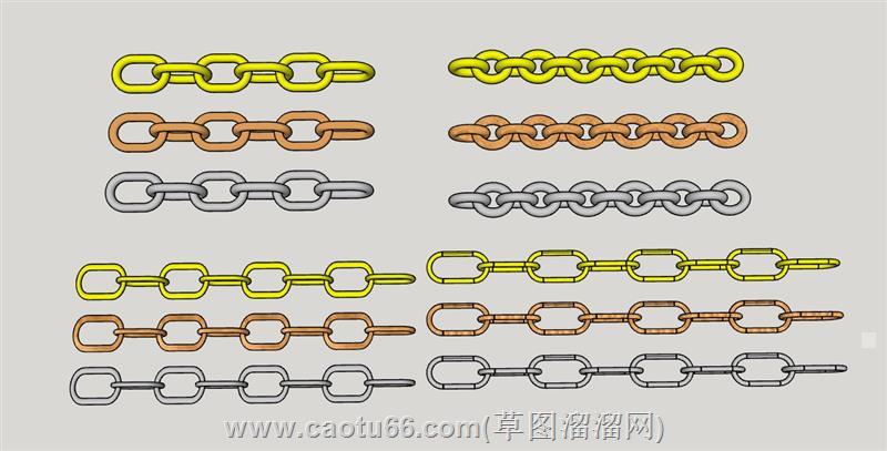 铁链铁索模型
