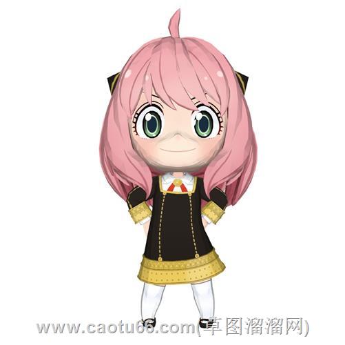 Q版可爱女孩手办模型