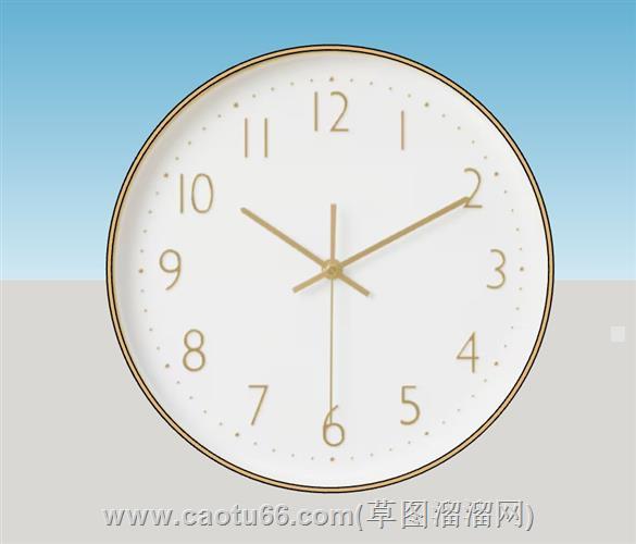 时钟挂钟墙钟模型