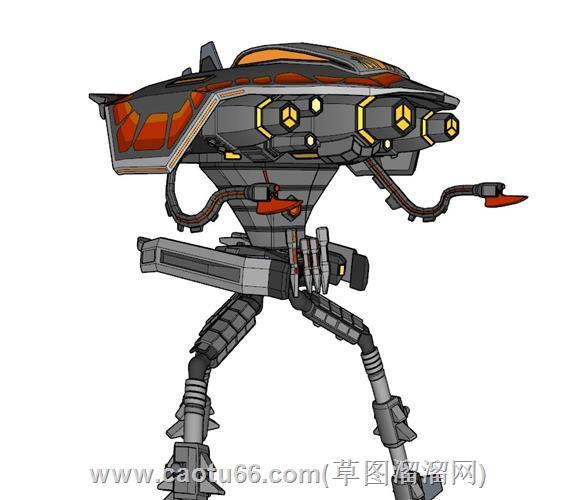 科幻机器人模型