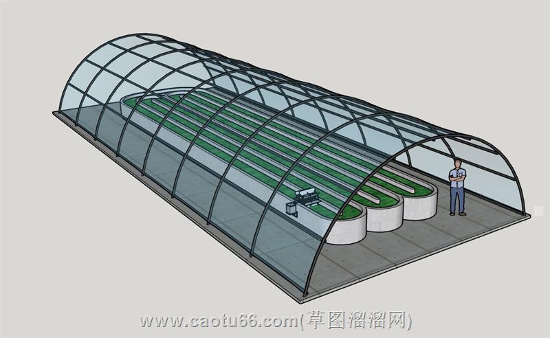 温室大棚农业模型