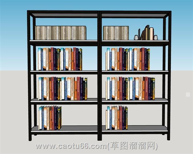 书架置物架模型