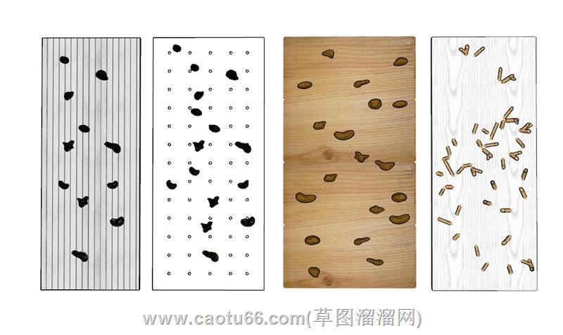儿童攀爬墙模型