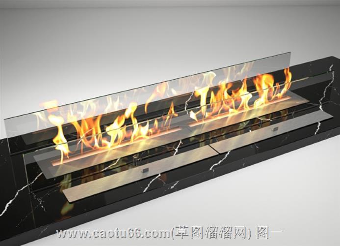 壁炉火焰模型